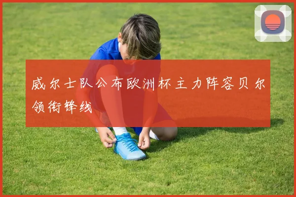 威尔士队公布欧洲杯主力阵容贝尔领衔锋线